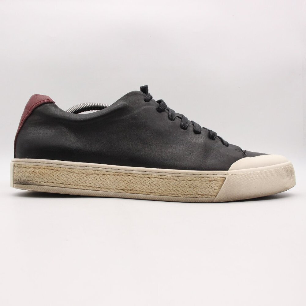 Vlado Raymond Men’s Size 13 Casual Sneakers Black Leather VL-6200-201